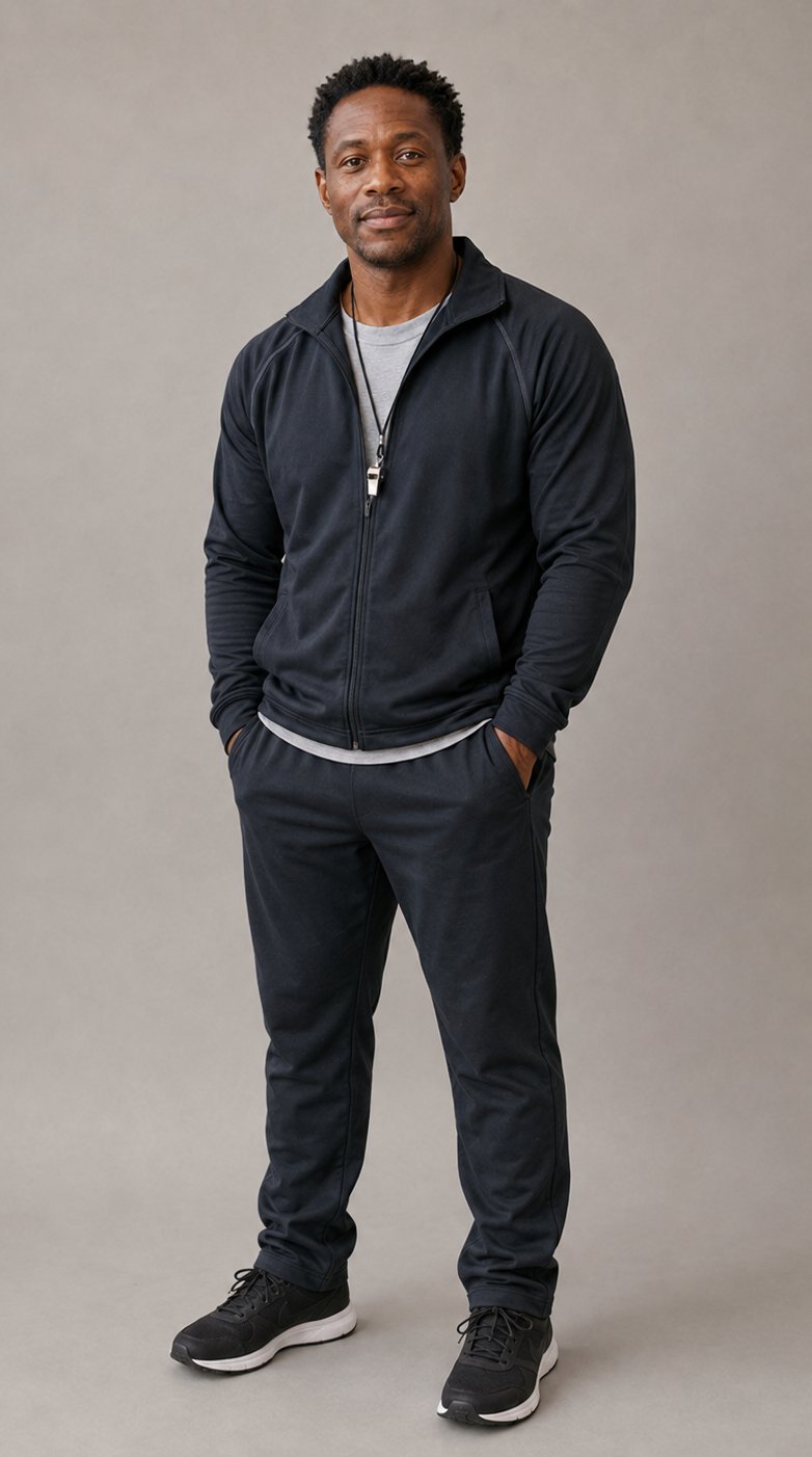 Terrence Webb, assistant coach of the Goldenvale Wolves